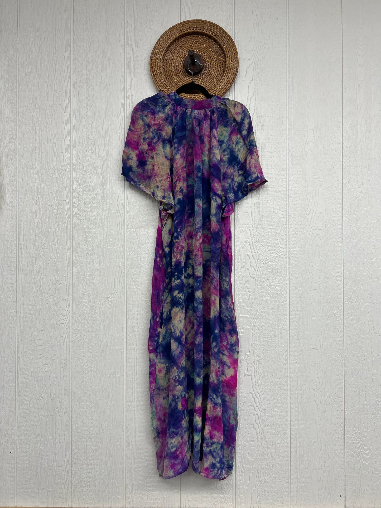 Crepe Sari Summer Woodstock Duster 0626 012