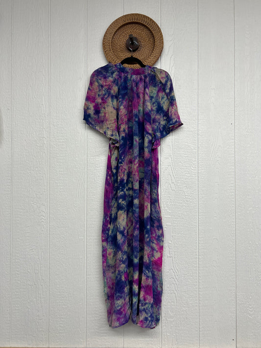 Crepe Sari Summer Woodstock Duster 0626 012