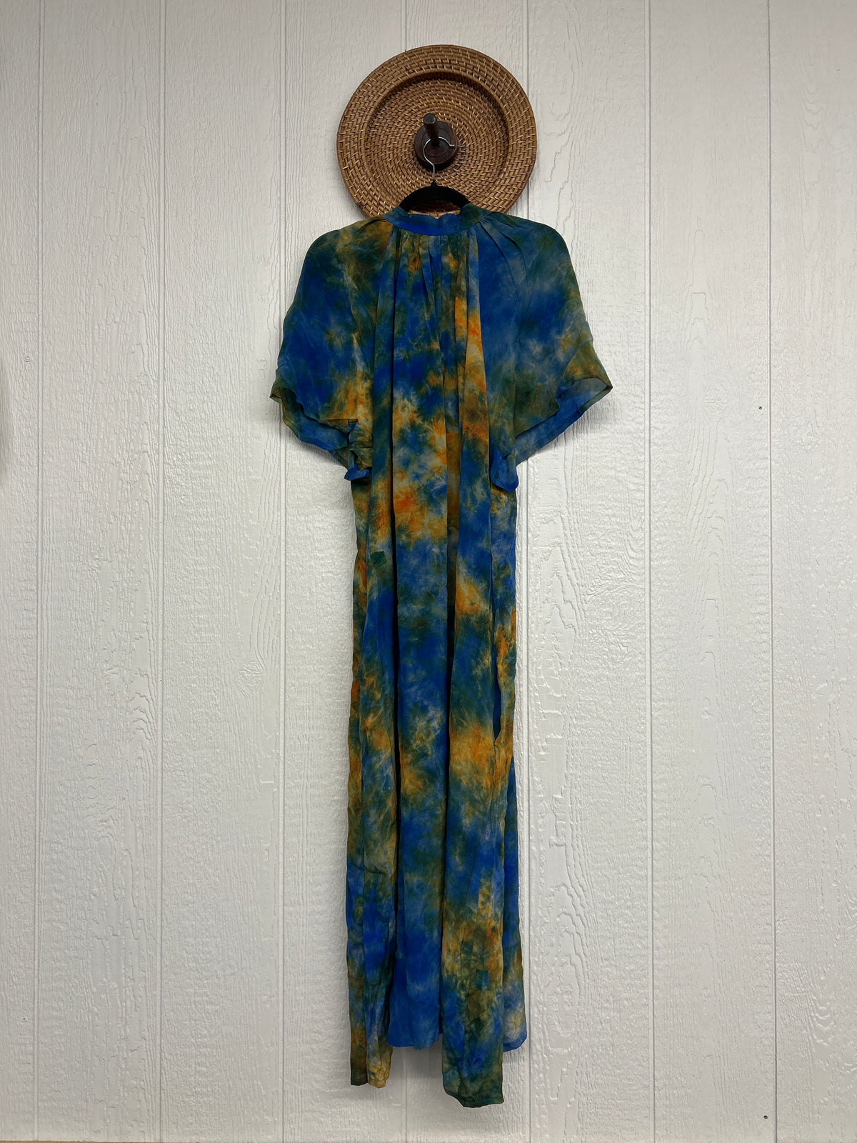 Crepe Sari Summer Woodstock Duster 0626 026