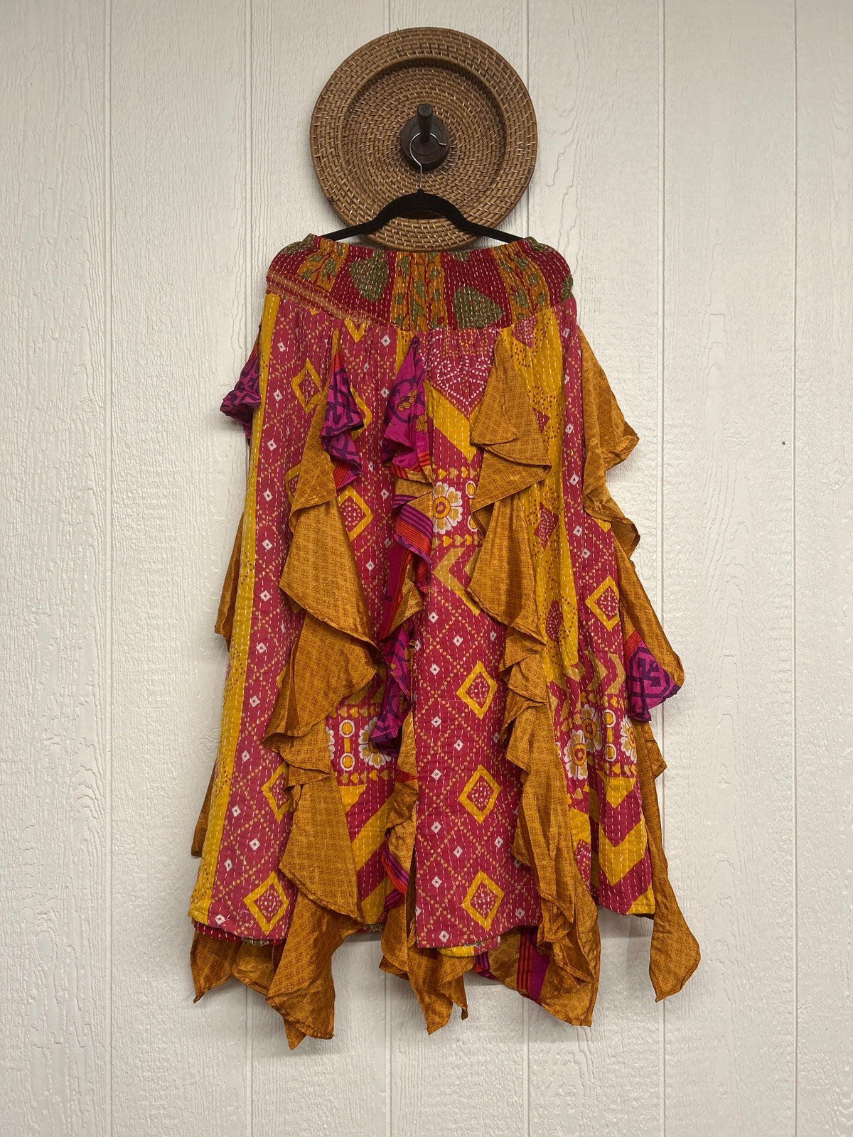 Pareo Kantha Willow Maxi Skirt 0826 059