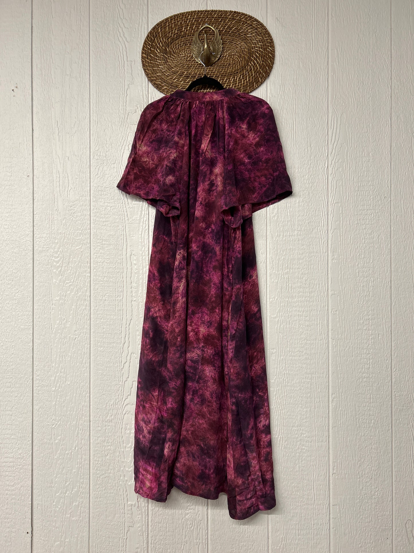 Crepe Sari Summer Woodstock Duster 0626 252