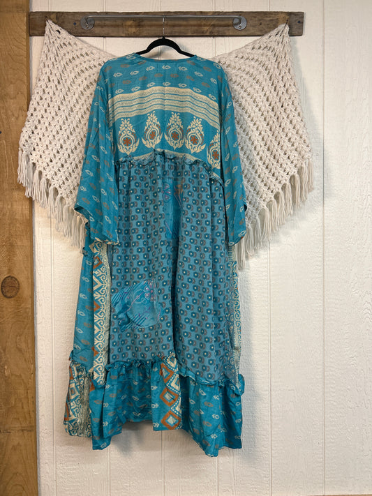 Rasgulla Sari Rhiannon Kimono 0826 110