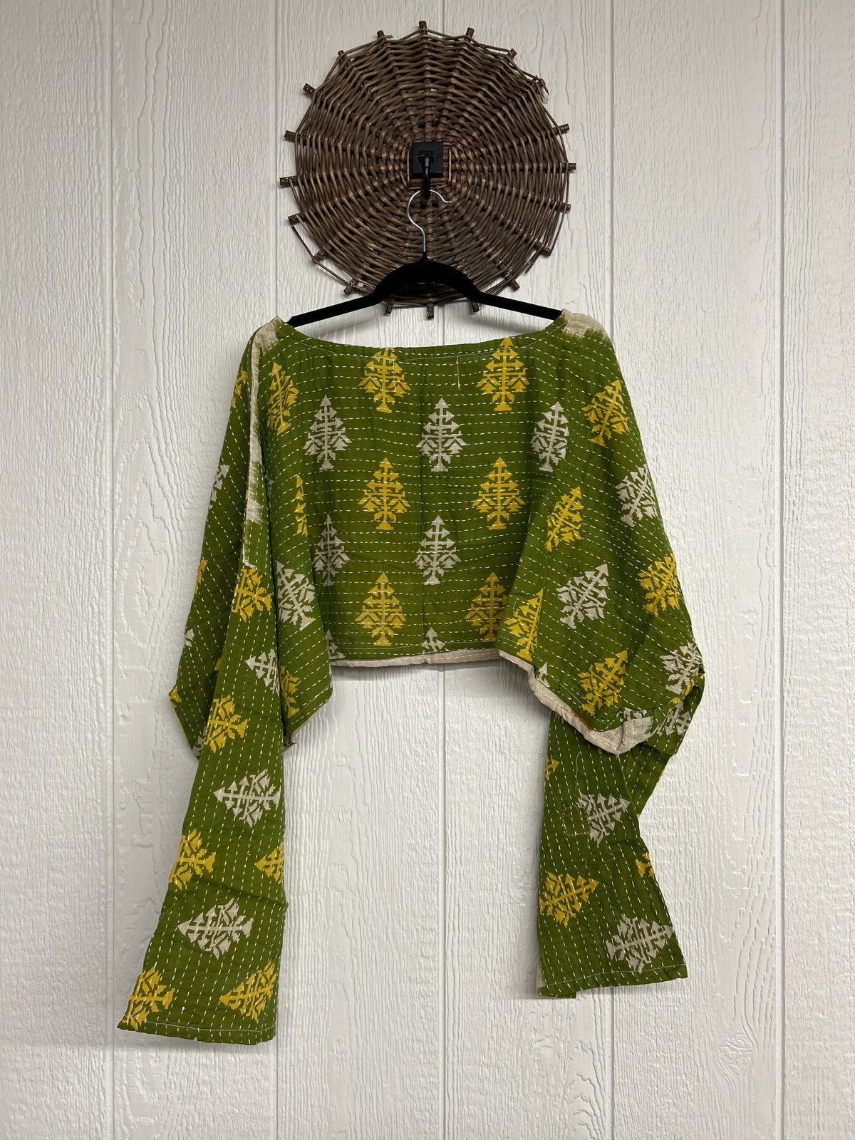 Pareo Kantha Abundance Crop Top 1026 049