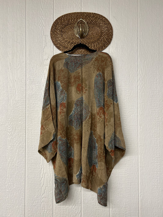 Crepe Sari Gaia Split Tunic 0226 277