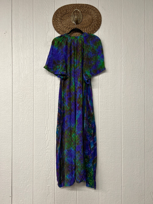 Crepe Sari Summer Woodstock Duster 0626 216