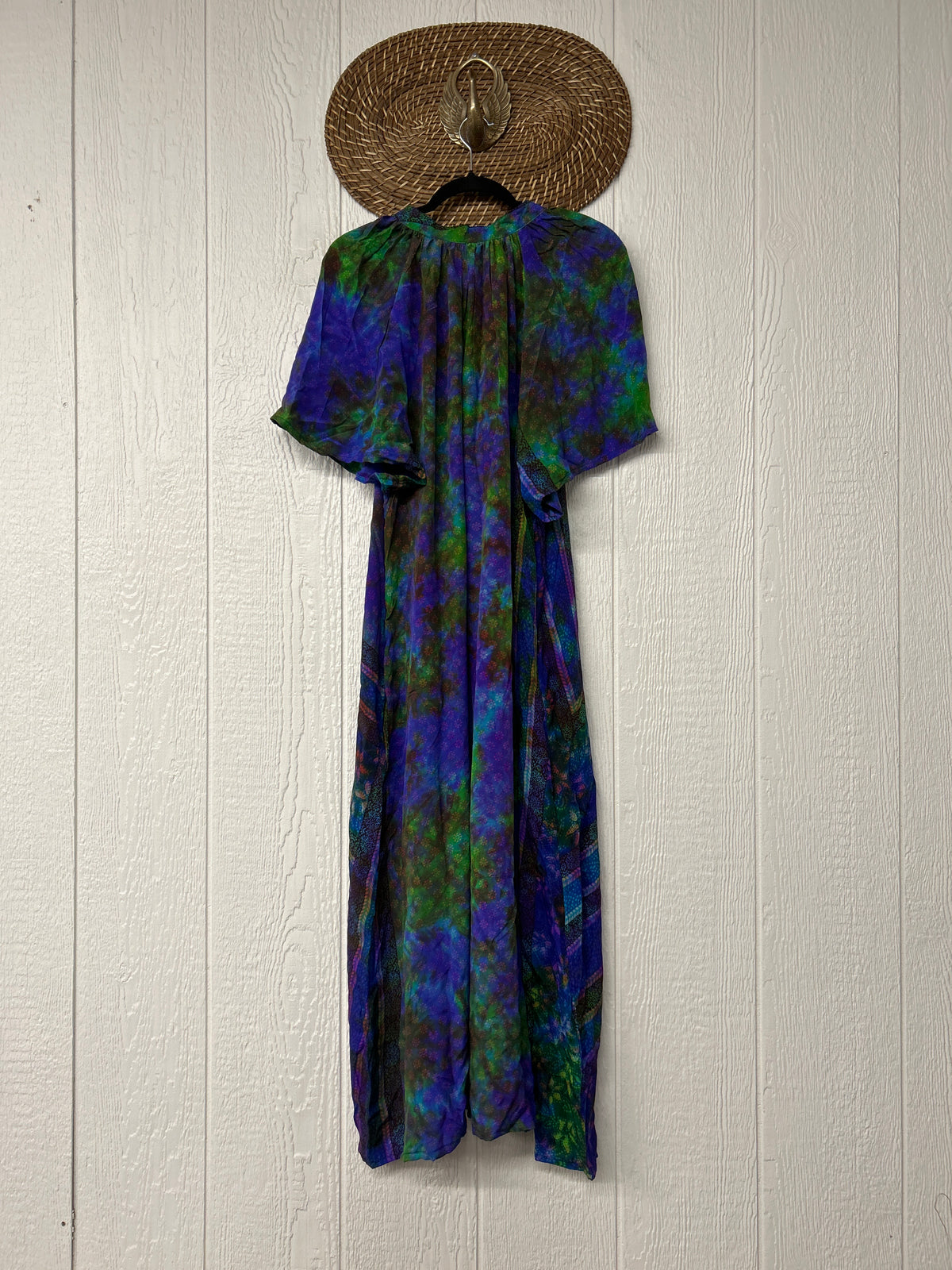 Crepe Sari Summer Woodstock Duster 0626 216
