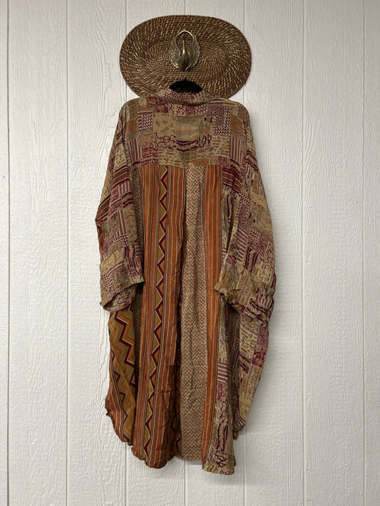 Crepe Sari Free To Be Longsleeve Maxi 0326 001