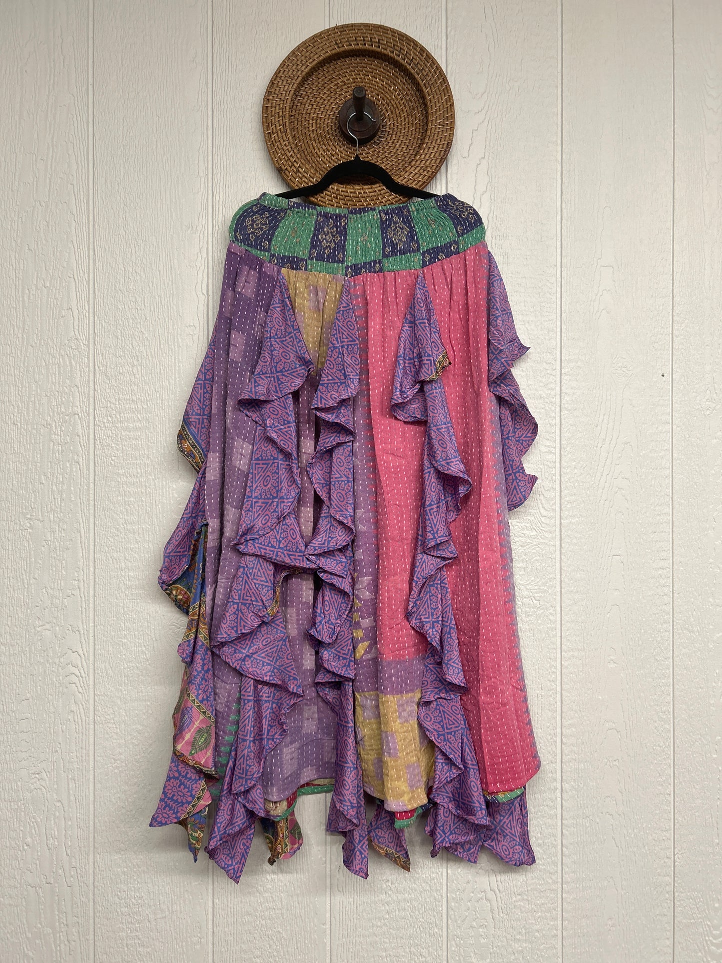 Pareo Kantha Willow Maxi Skirt 0826 031