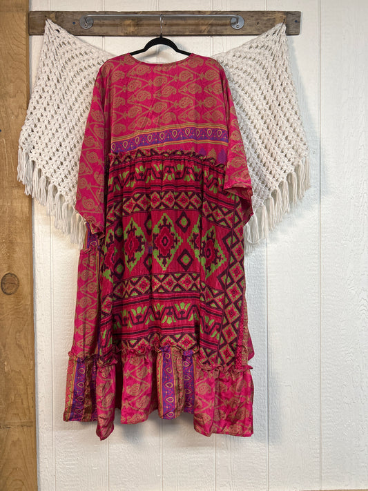 Rasgulla Sari Rhiannon Kimono 0826 053