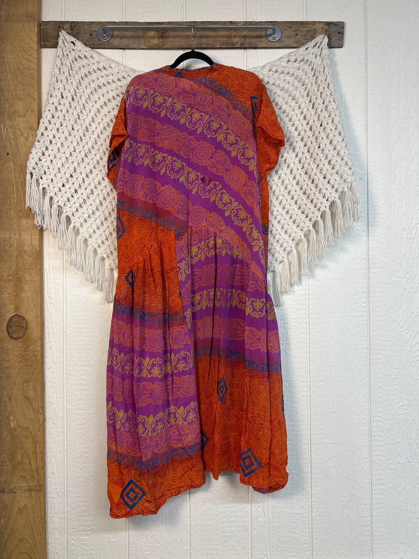 Crepe Sari Summer Evermore Kimono 0726 227