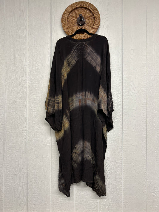 Crepe Sari Gaia Duster Dress 0826 145