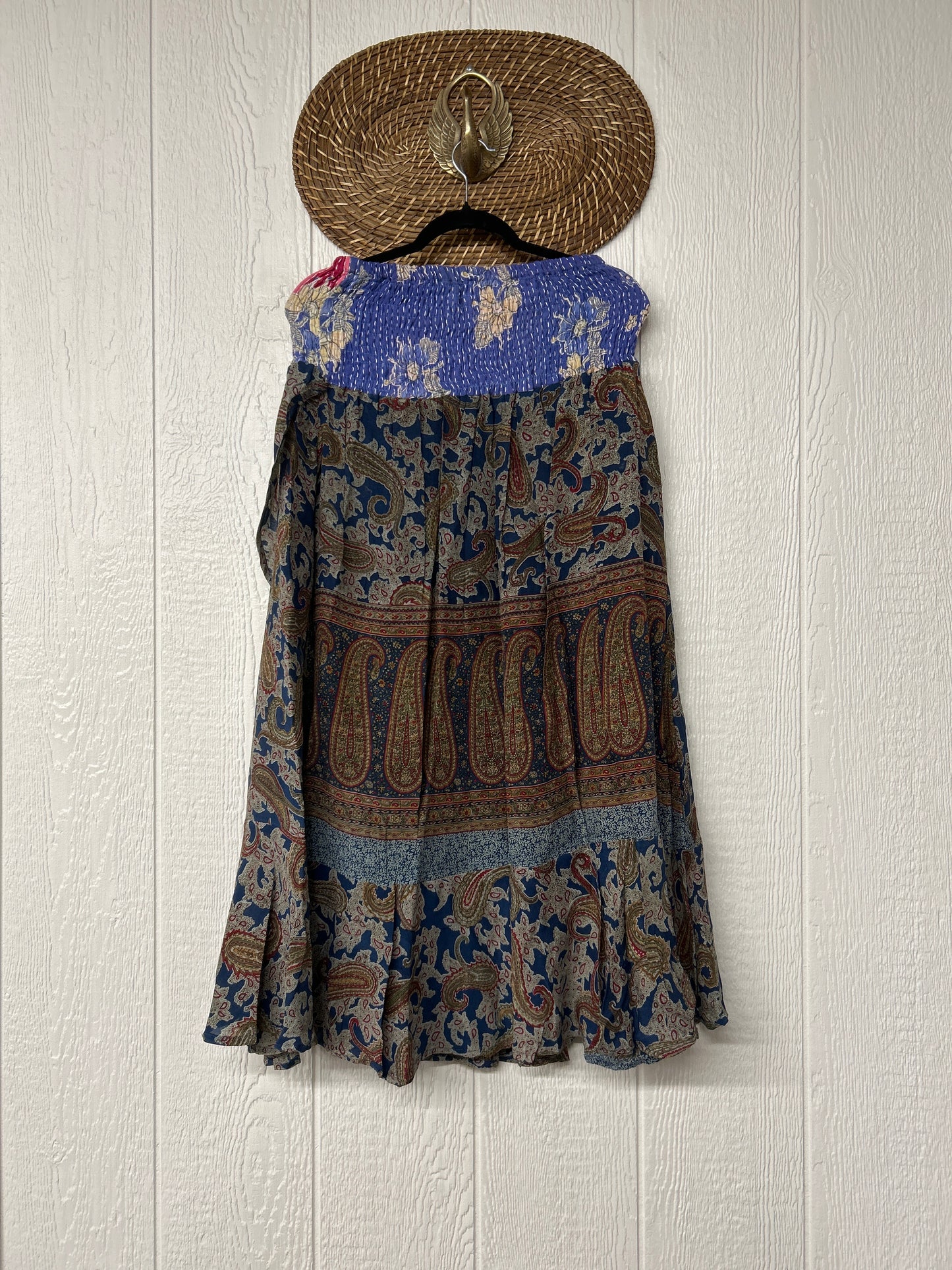 Crepe Sari Inner Peace Wrap Skirt 0626 265