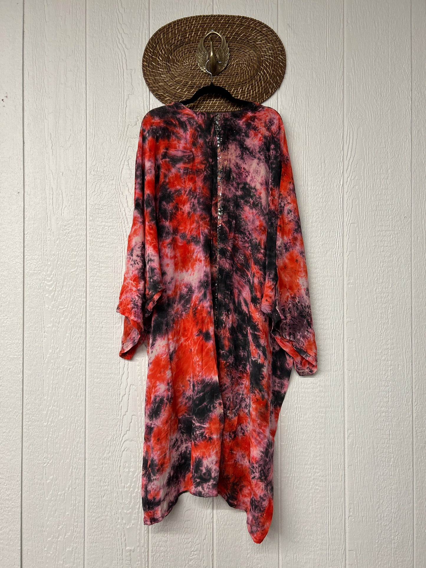 Crepe Sari Gaia Duster Dress 0426 220