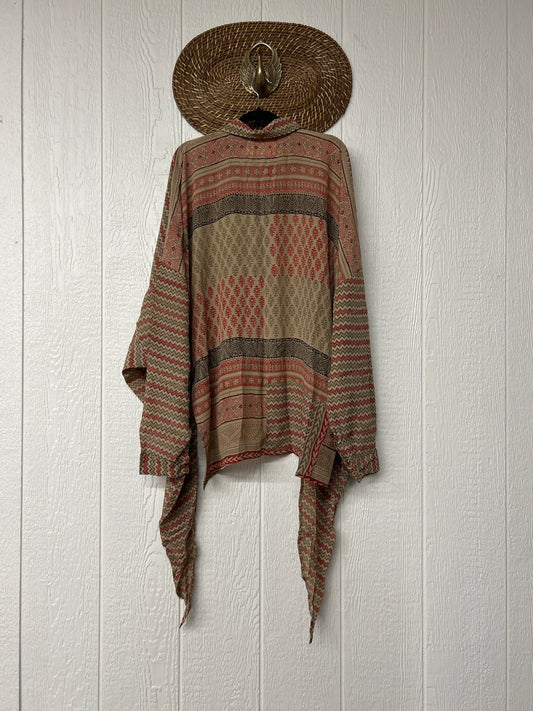 Crepe Sari Nirvana Button Down 1125 116