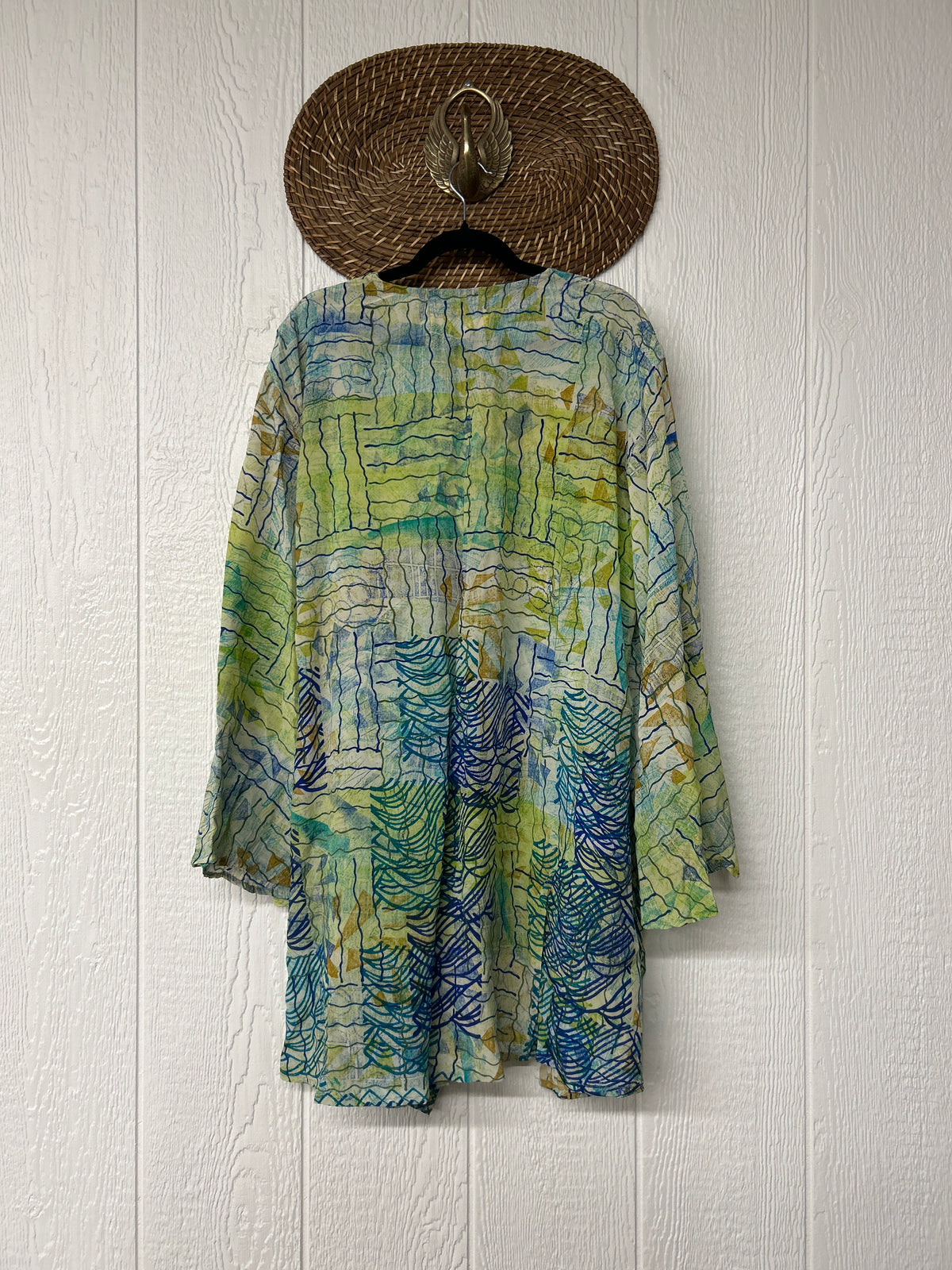 Crepe Sari Shortie Spellbound Kimono 0426 042