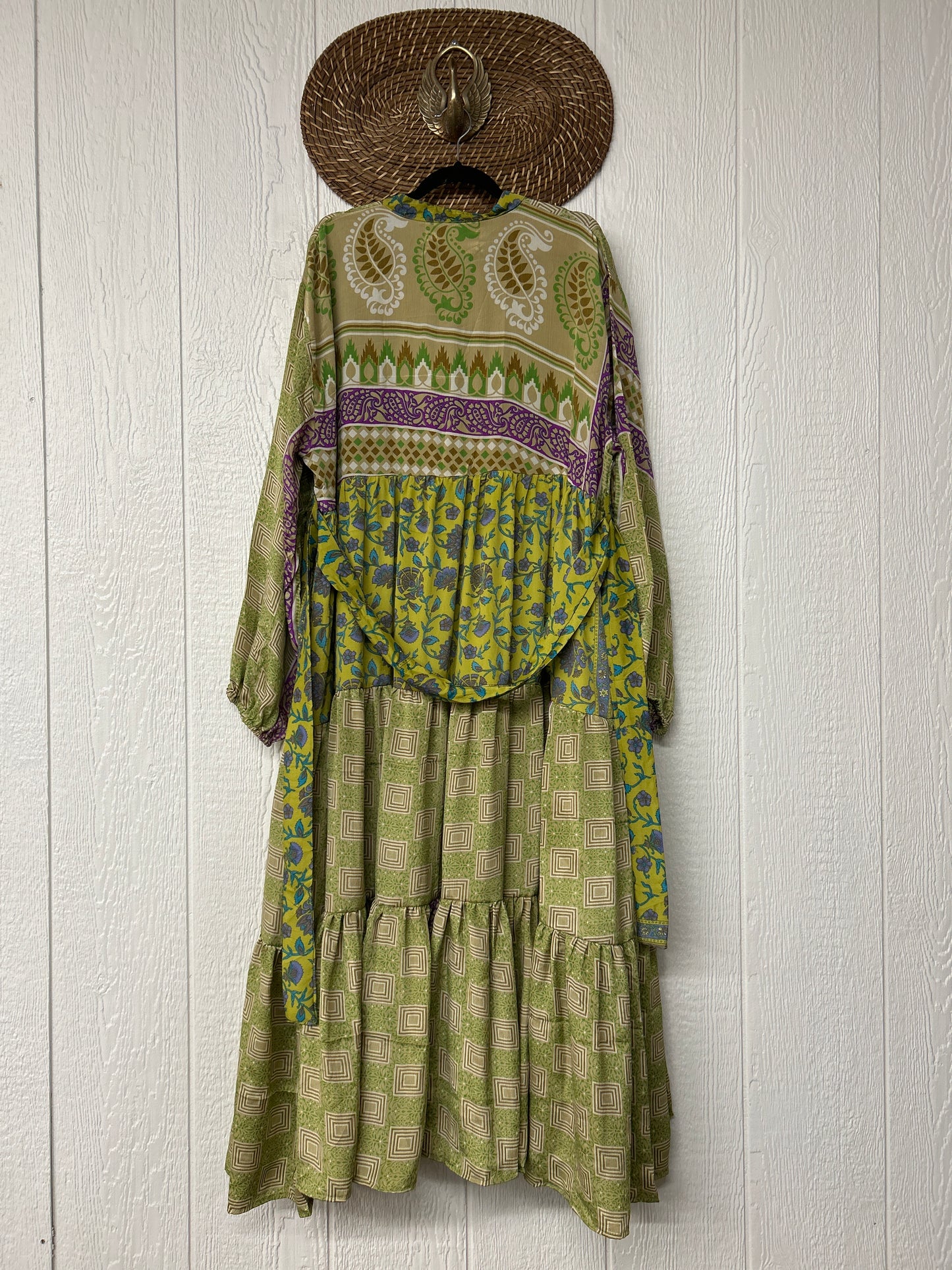 Rasgulla Sari Luminous Maxi Dress 0226 130