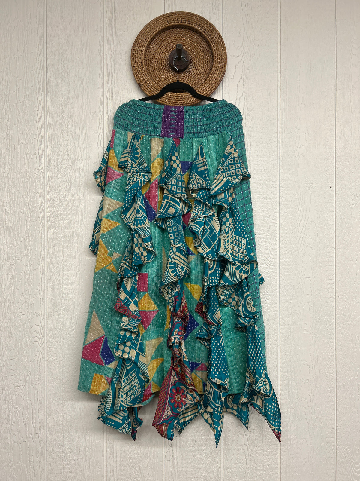Pareo Kantha Willow Maxi Skirt 0826 048