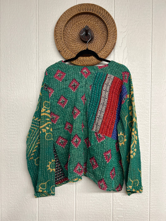Pareo Kantha Wanderer Pocket Crop Top 0226 099