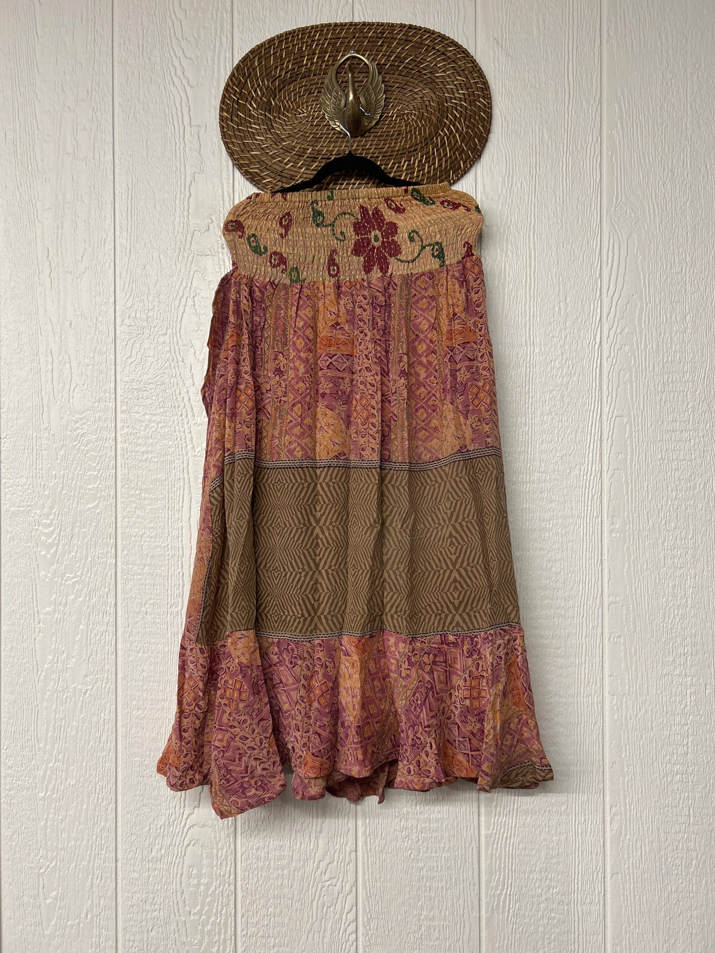 Crepe Sari Inner Peace Wrap Skirt 0626 091