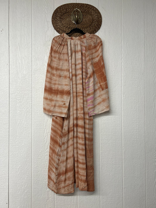 Crepe Sari Woodstock Duster Dress 0226 033