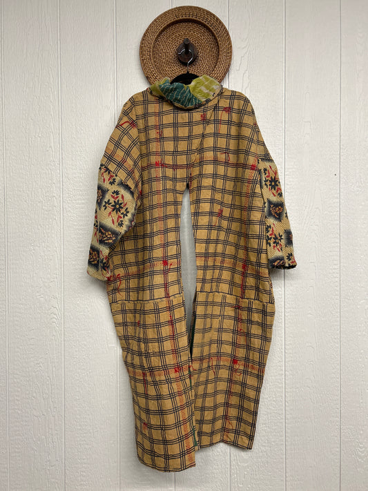 Fine Kantha Cowl Split Pullover 1225 191