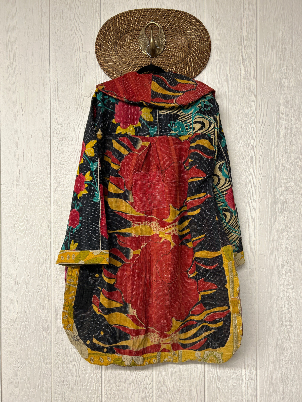 Fine Kantha Drifter Coat 1026 194