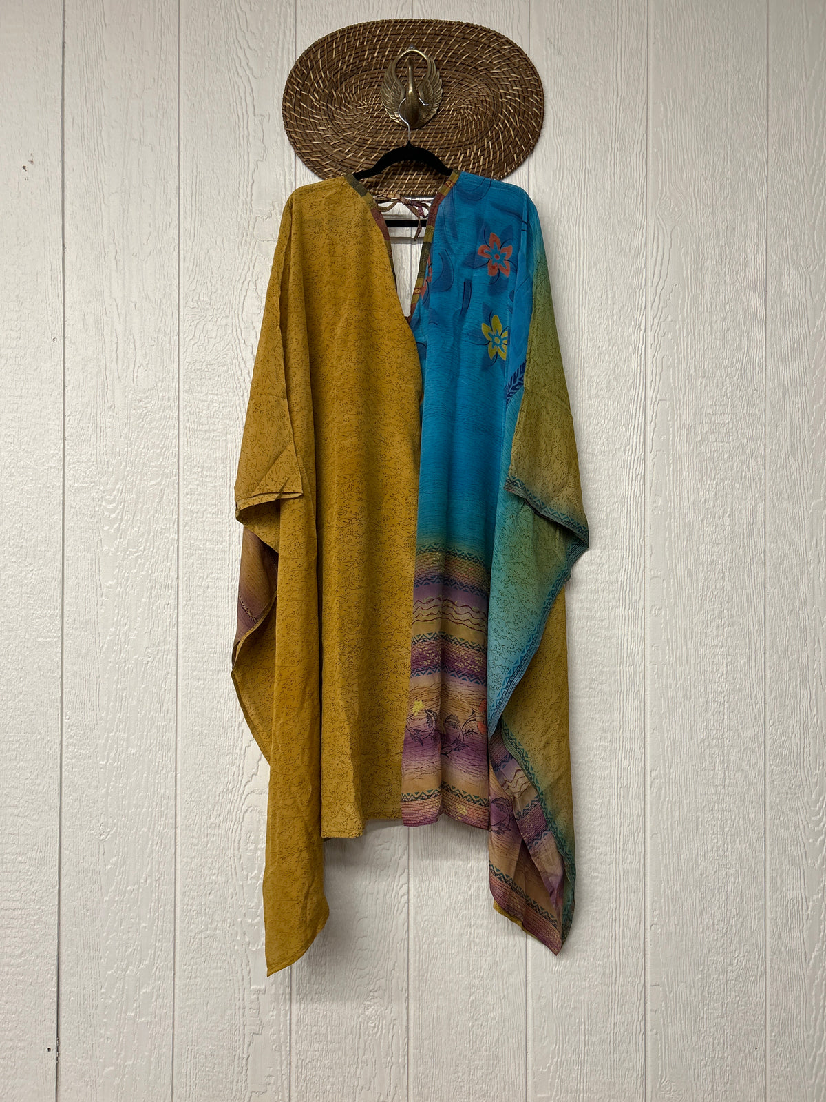 Crepe Sari Orchid Kimono 0626 150