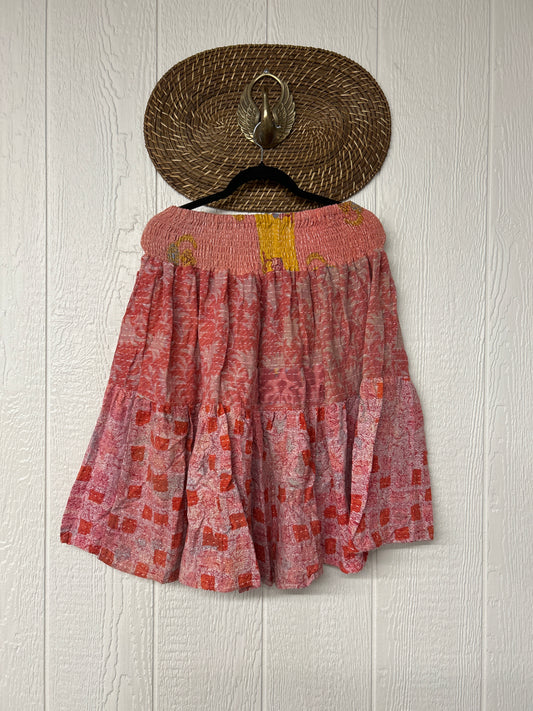 Pareo Kantha Meadow Skirt 0826 023