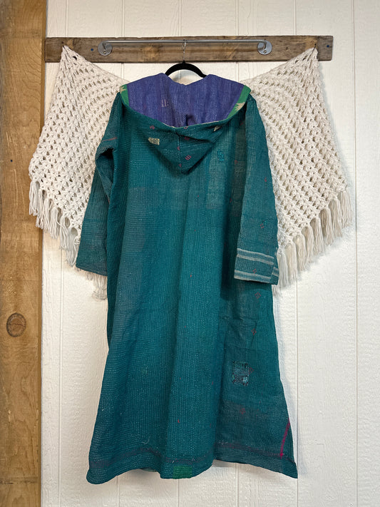 Fine Kantha Rising Sun Coat 1125 267