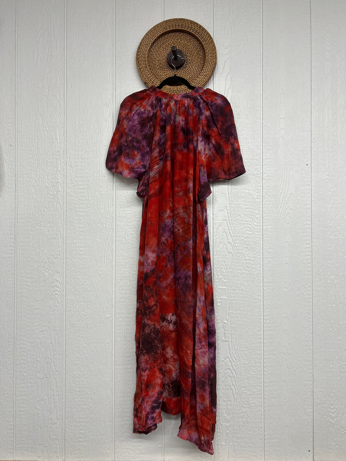Crepe Sari Summer Woodstock Duster 0626 106