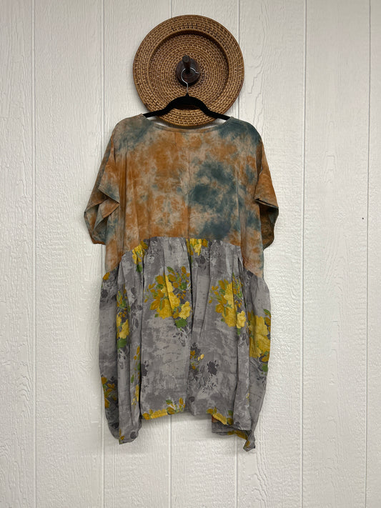 Crepe Sari Daydreamer Button Down Mini 0426 165