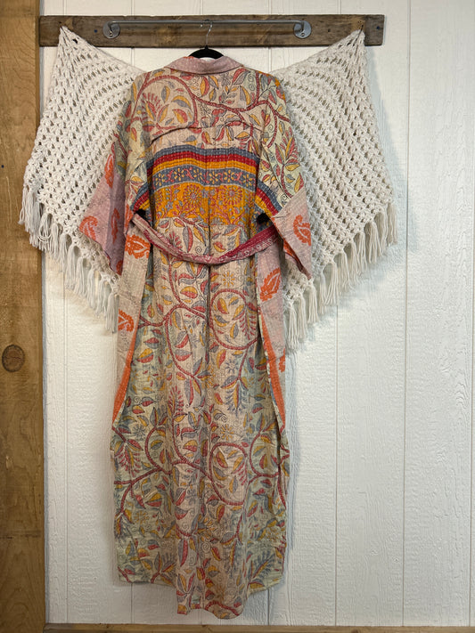 Pareo Kantha Gravity Duster Dress 0226 176