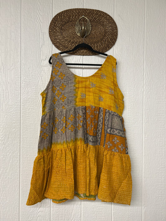 Kantha Meadow Mini Dress 0625 140