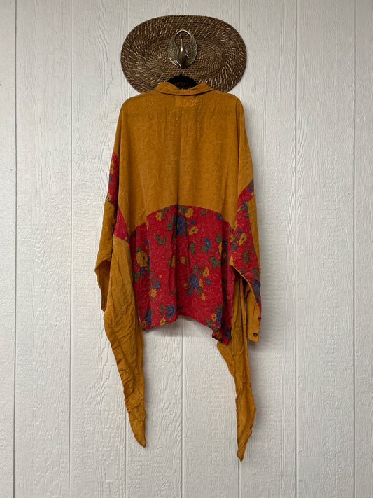 Crepe Sari Nirvana Button Down 1125 092