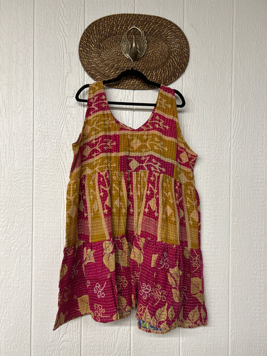 Kantha Meadow Mini Dress 0625 258