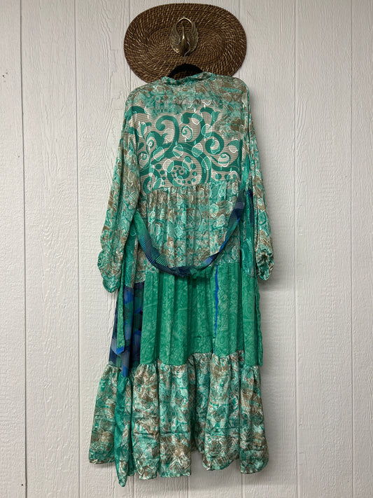Rasgulla Sari Luminous Maxi Dress 0226 069