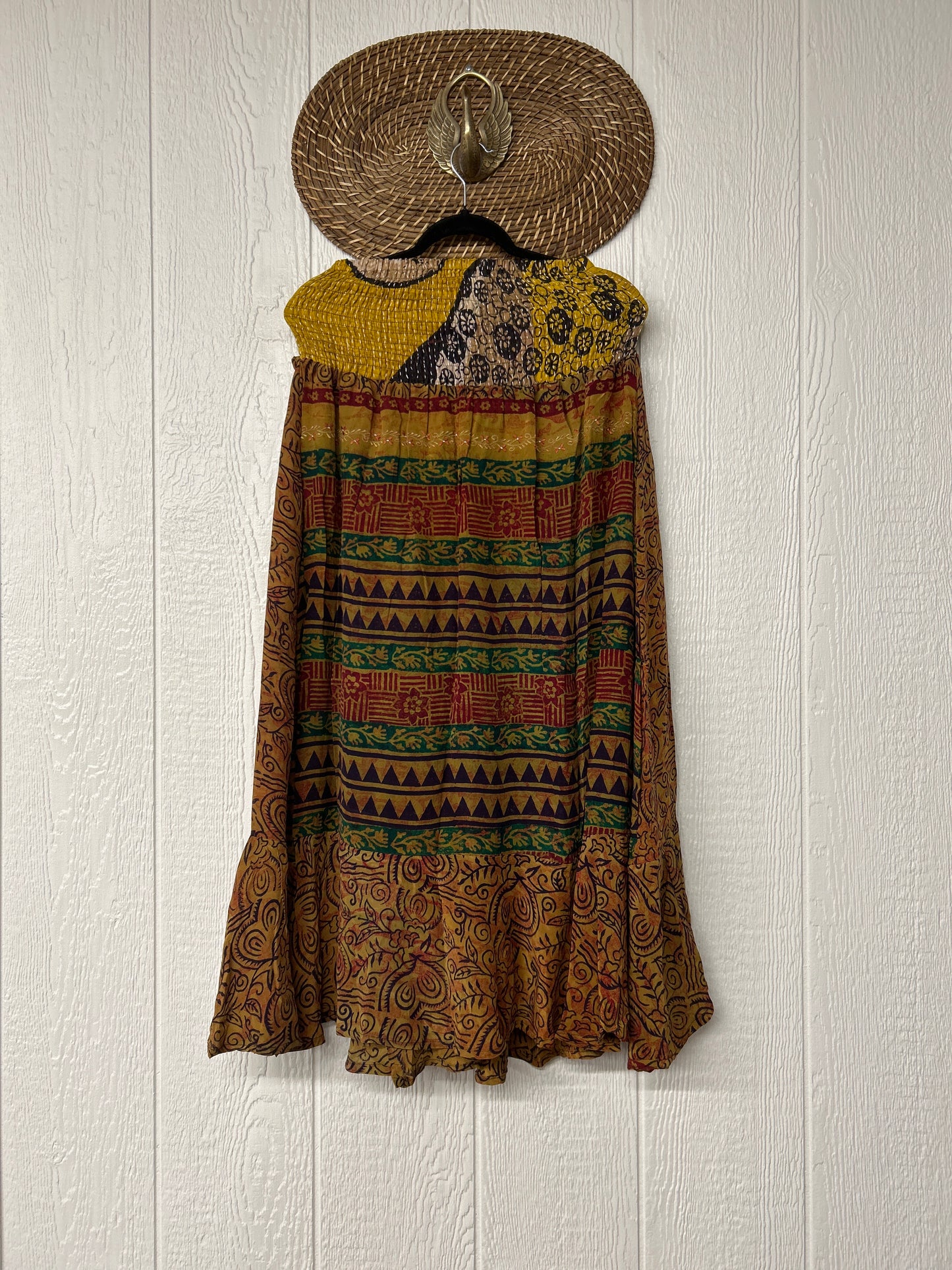 Crepe Sari Inner Peace Wrap Skirt 0626 049