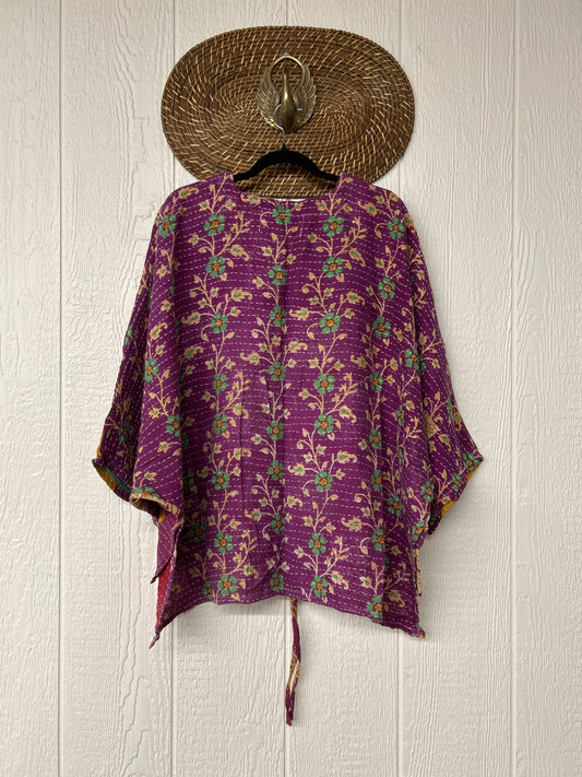 Pareo Kantha Hi-Lo Butterfly Top 0626 017