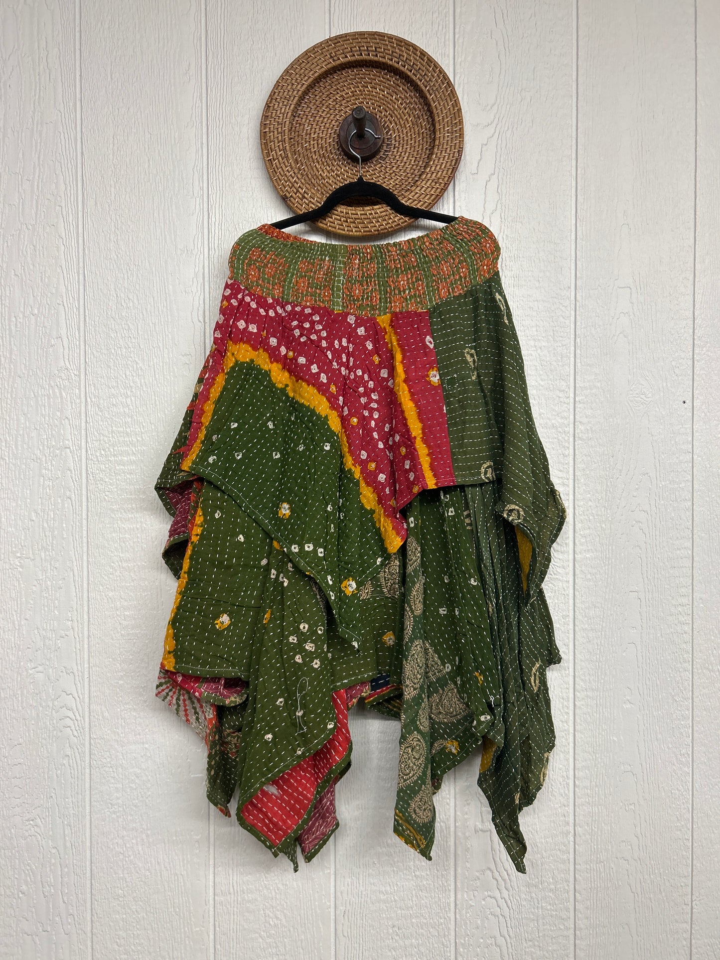 Pareo Kantha Pixie Skirt 0426 185