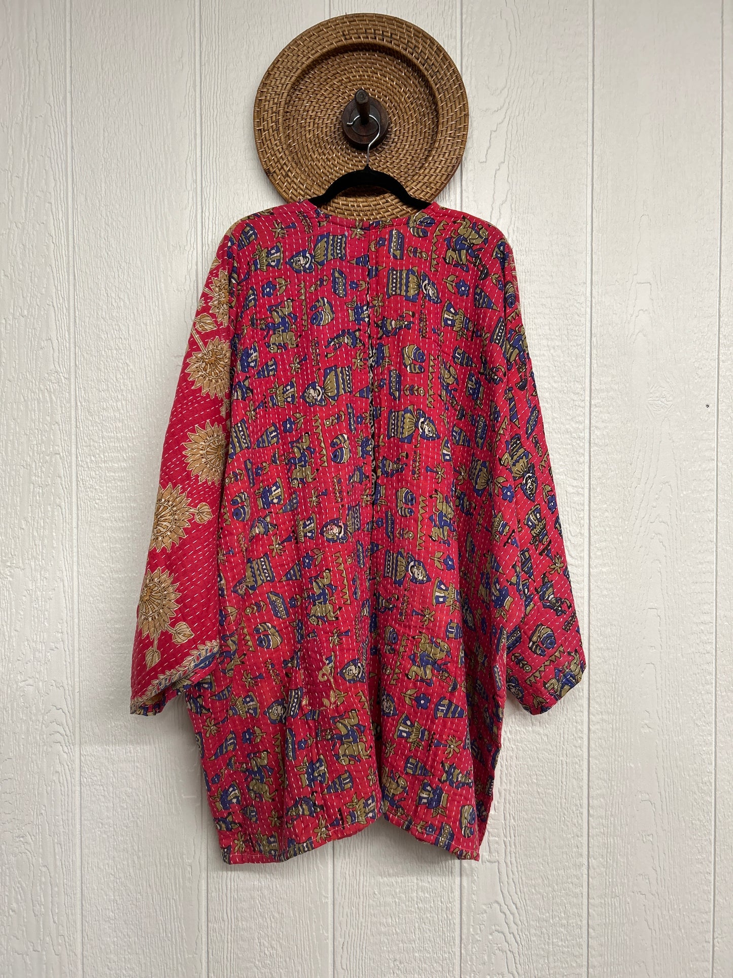 Pareo Kantha Gaia Button-Down Kimono 0126 008