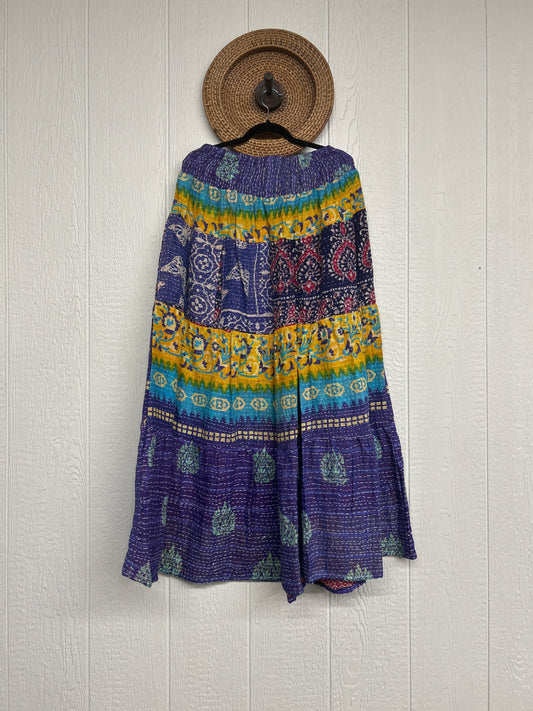 Pareo Kantha Lotus Maxi Skirt 0826 263