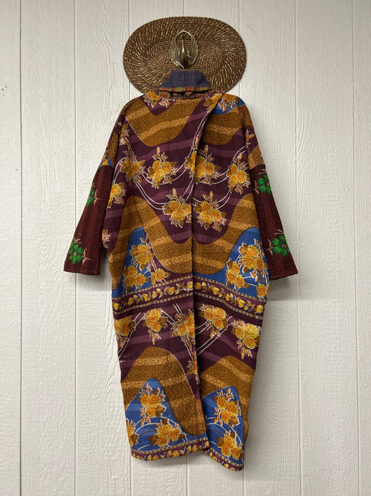 Fine Kantha Cowl Split Pullover 1225 053