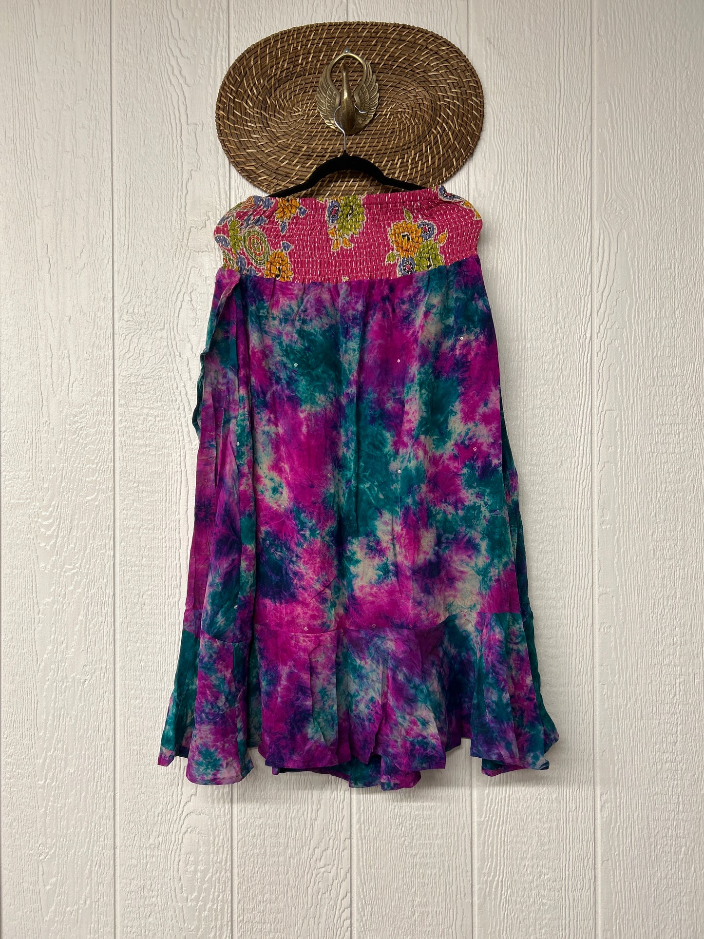 RETAIL Crepe Sari Inner Peace Wrap Skirt 0626 048