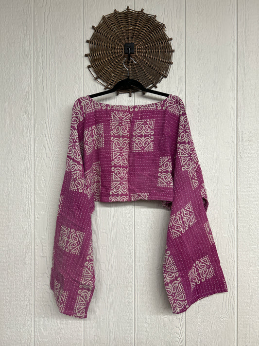 Pareo Kantha Abundance Crop Top 1026 024