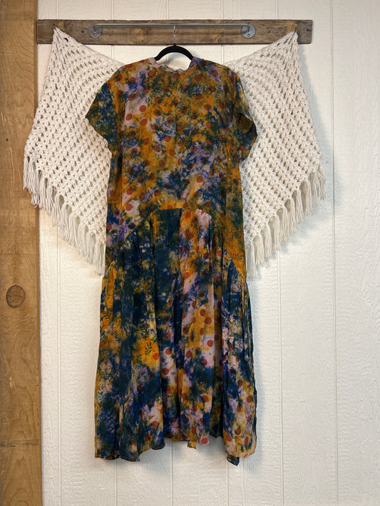 Crepe Sari Summer Evermore Kimono 0726 156