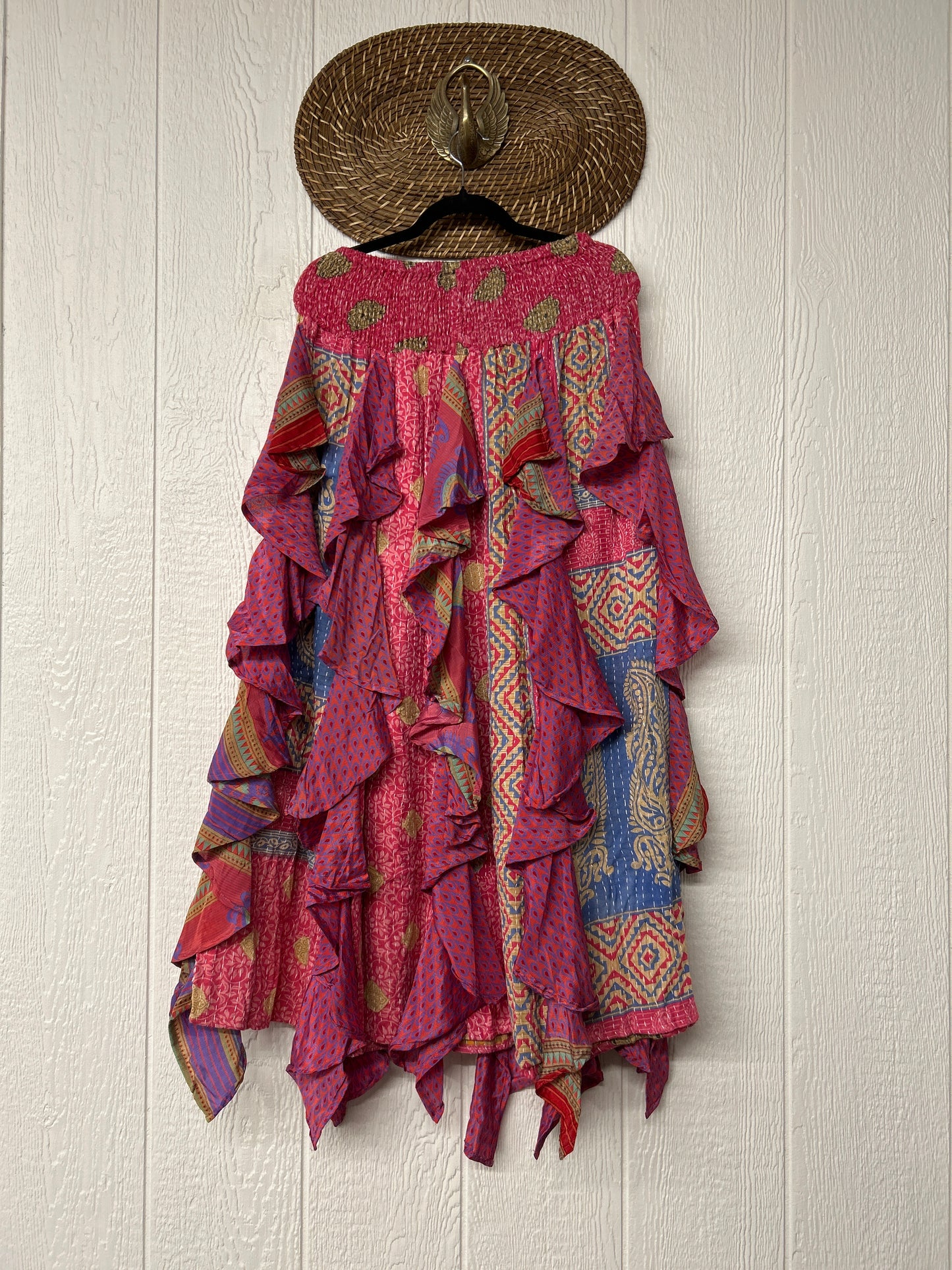 Pareo Kantha Willow Maxi Skirt 0826 199