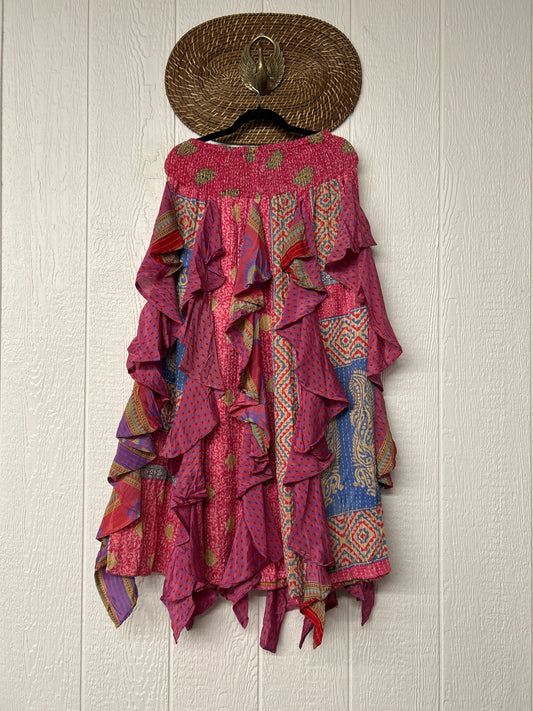 Pareo Kantha Willow Maxi Skirt 0826 199