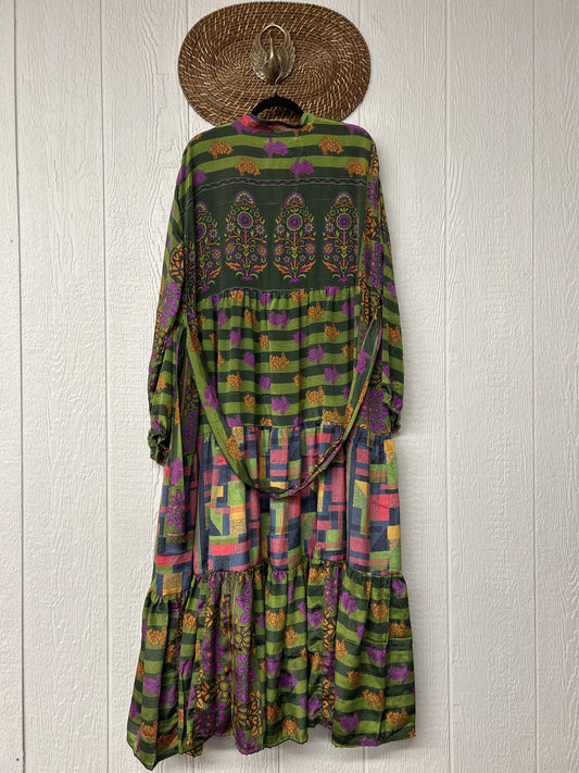 Rasgulla Sari Luminous Maxi Dress 0226 025