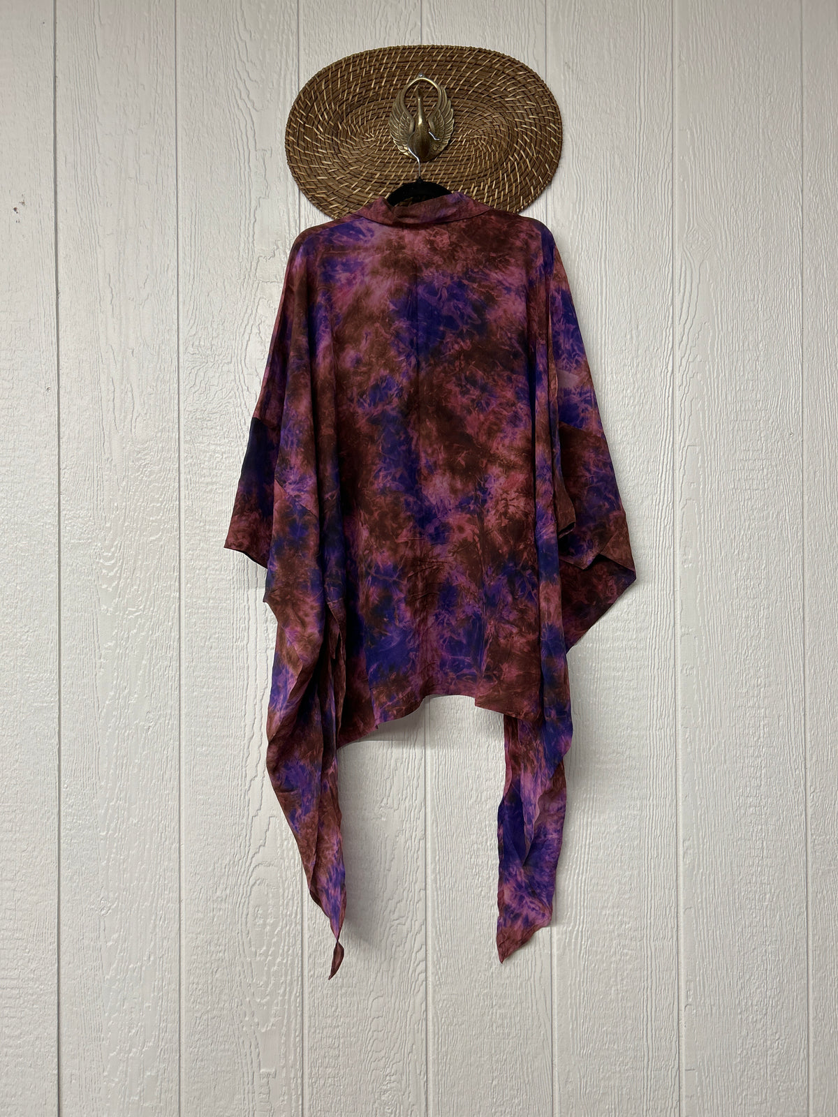 Crepe Sari Summer Nirvana Button Down 0626 085