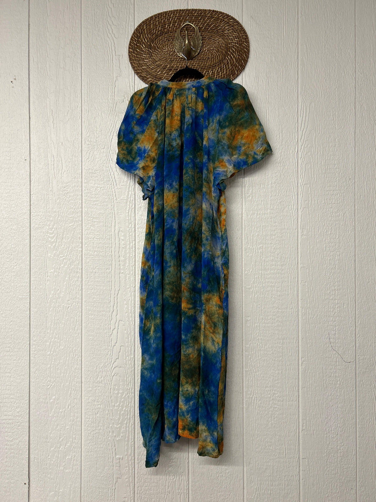 Crepe Sari Summer Woodstock Duster 0626 206